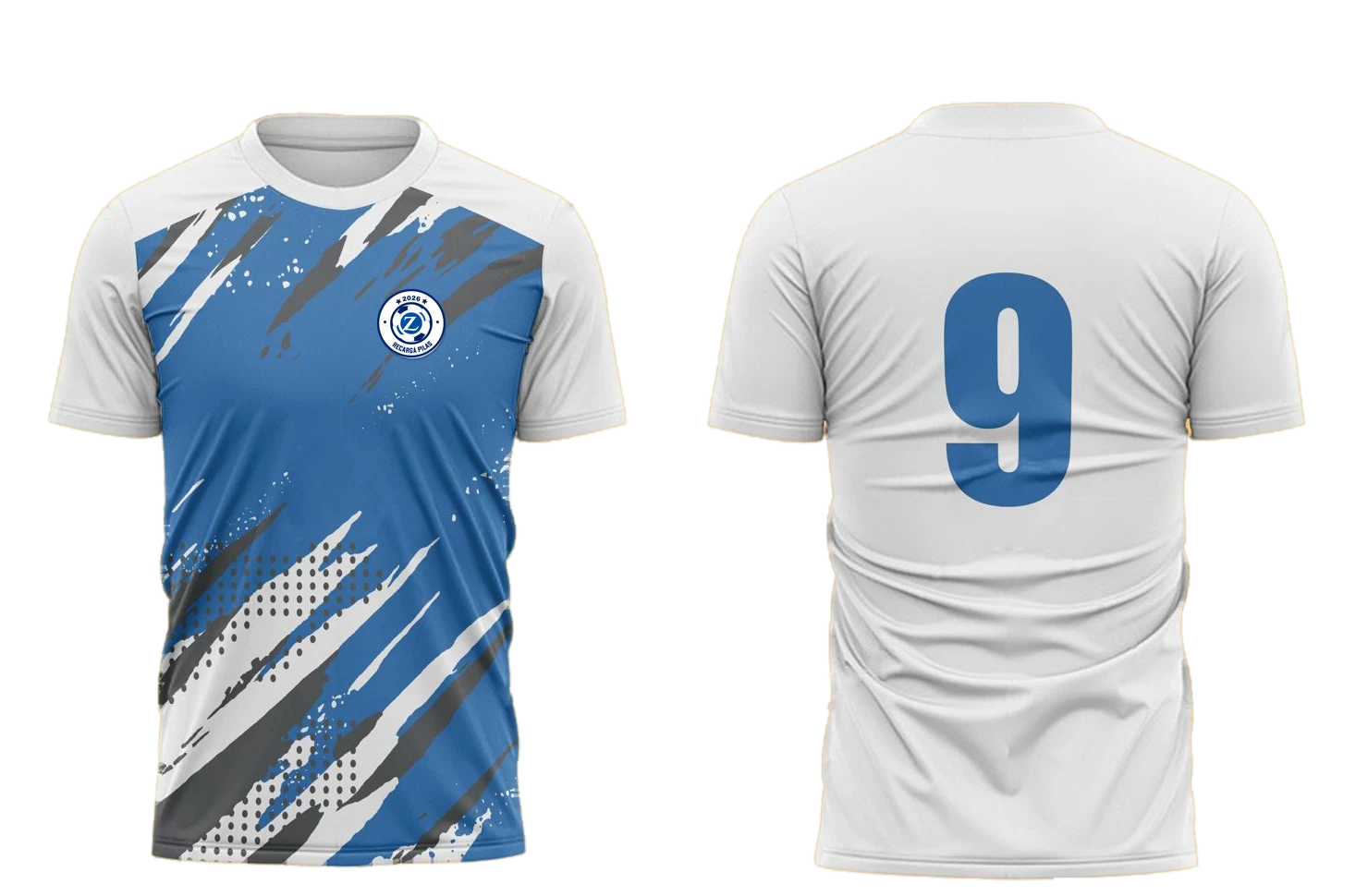 Camiseta Recargá Pilas, frente y espalda